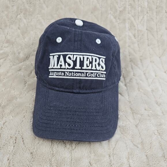 Masters Strap Back Hat Augusta National Golf Club Script Embroidered The Game - Picture 1 of 5